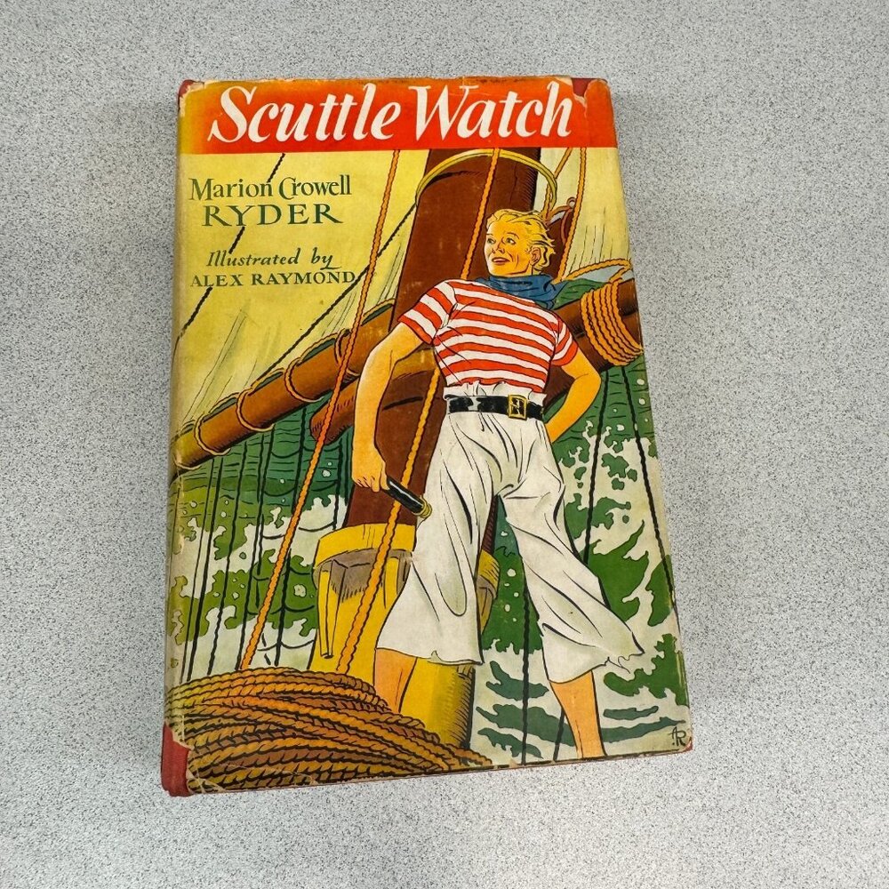 1941 Vintage Juvenile Scuttle Watch by Marion Dayton Crowell‎ HC w/ DJ